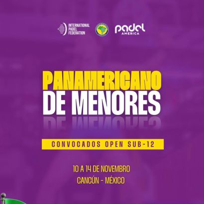 CONVOCADOS OPEN SUB-12 NO PAN DE MENORES