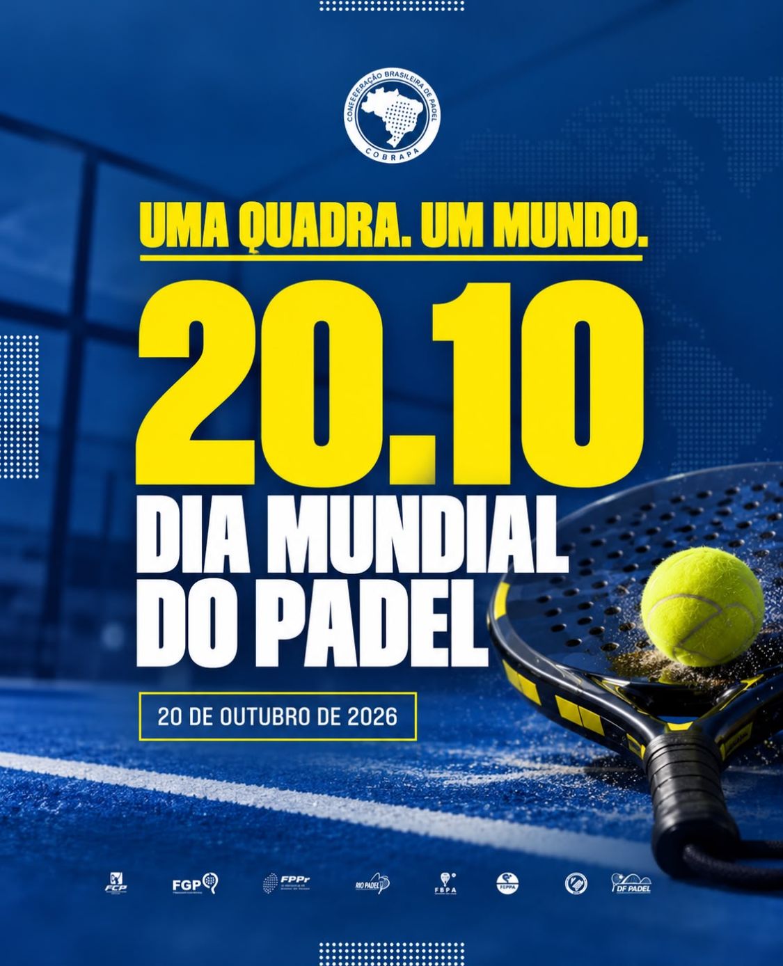 FIP anuncia oficialmente o Dia Mundial do Padel