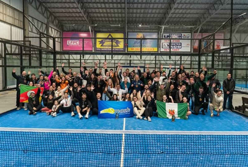 Clube Curitibano é o campeão do 1º Campeonato Brasileiro de Padel por Equipes